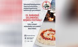 25. Babadağ Geleneksel Keşkek Festivali ve Toplu sünnet için geri sayım başladı