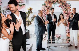 Denizlili ünlü şarkıcı Melek Mosso, nişanlandı