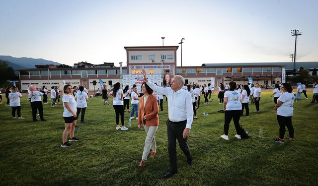 Avrupa Hareketlilik Haftası’nda kadınların zumba coşkusu