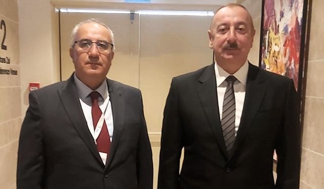 Başkan Arslan, Azerbaycan Cumhurbaşkanı Aliyev ile bir araya geldi
