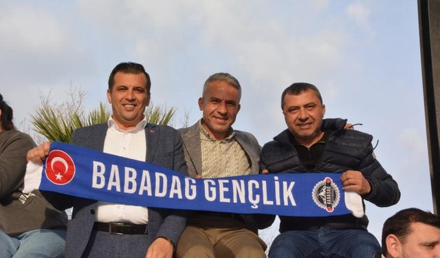 Başkan Atlı 2'de 2 yapan Babadağspor'u yalnız bırakmadı