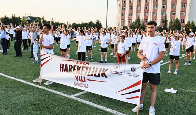 Hareketlilik Yılına özel spor şenliği yapıldı