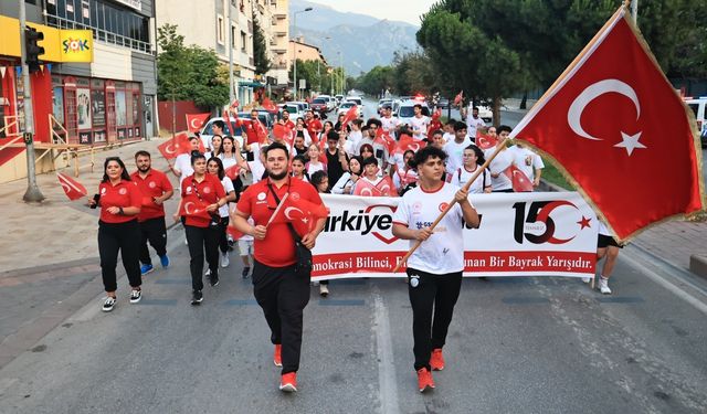 Denizli'de 15 Temmuz Sancak Koşusu düzenlenecek