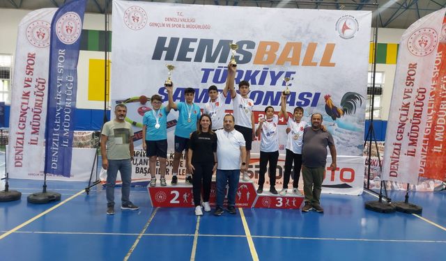 Denizli’de Hemsball Türkiye Şampiyonası heyecanı yaşandı