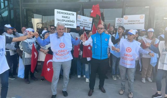 PAÜ’de grevi kırmak için öğrencilerin çalıştırıldığı iddiası şikayet konusu oldu