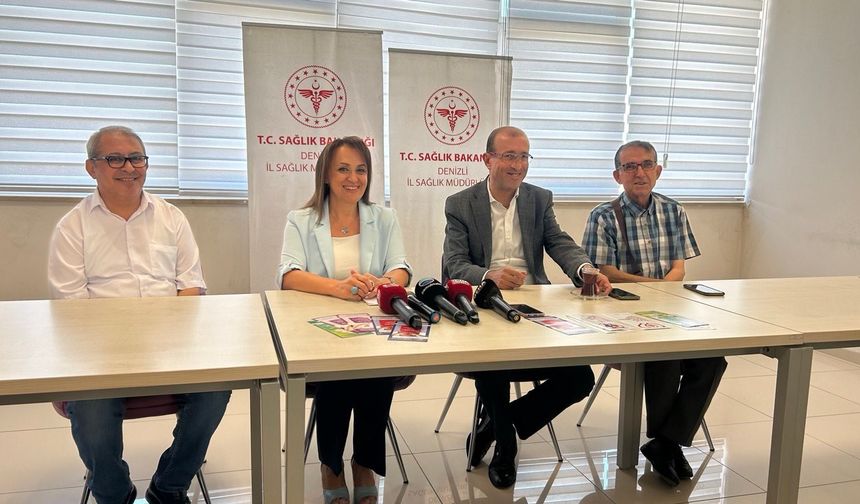 15 bin 700 kişilik sağlık ordusu Denizli'ye hizmet veriyor