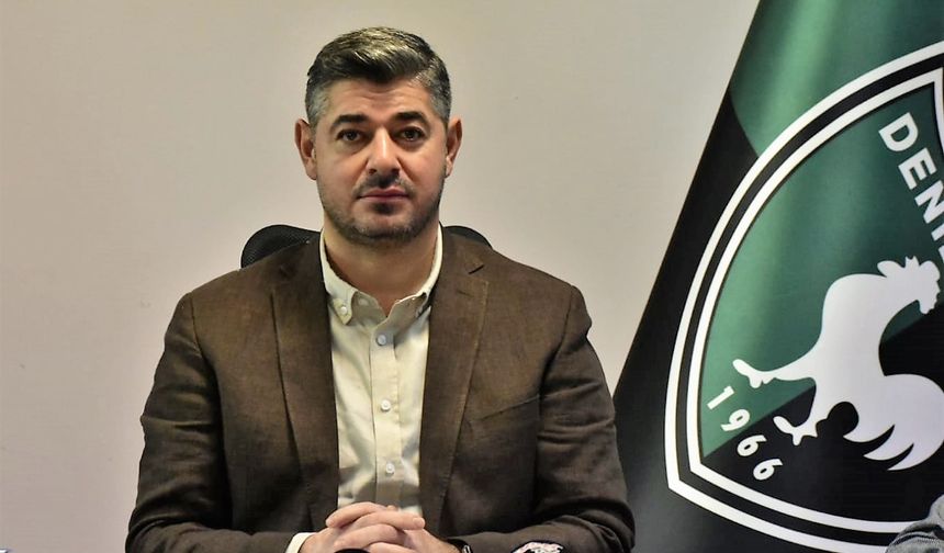 Denizlispor Başkanı Mehmet Uz, galibiyet sonrası açıklama yaptı