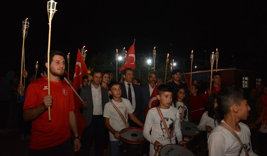 Babadağ’da Cumhuriyet coşkusu yaşandı