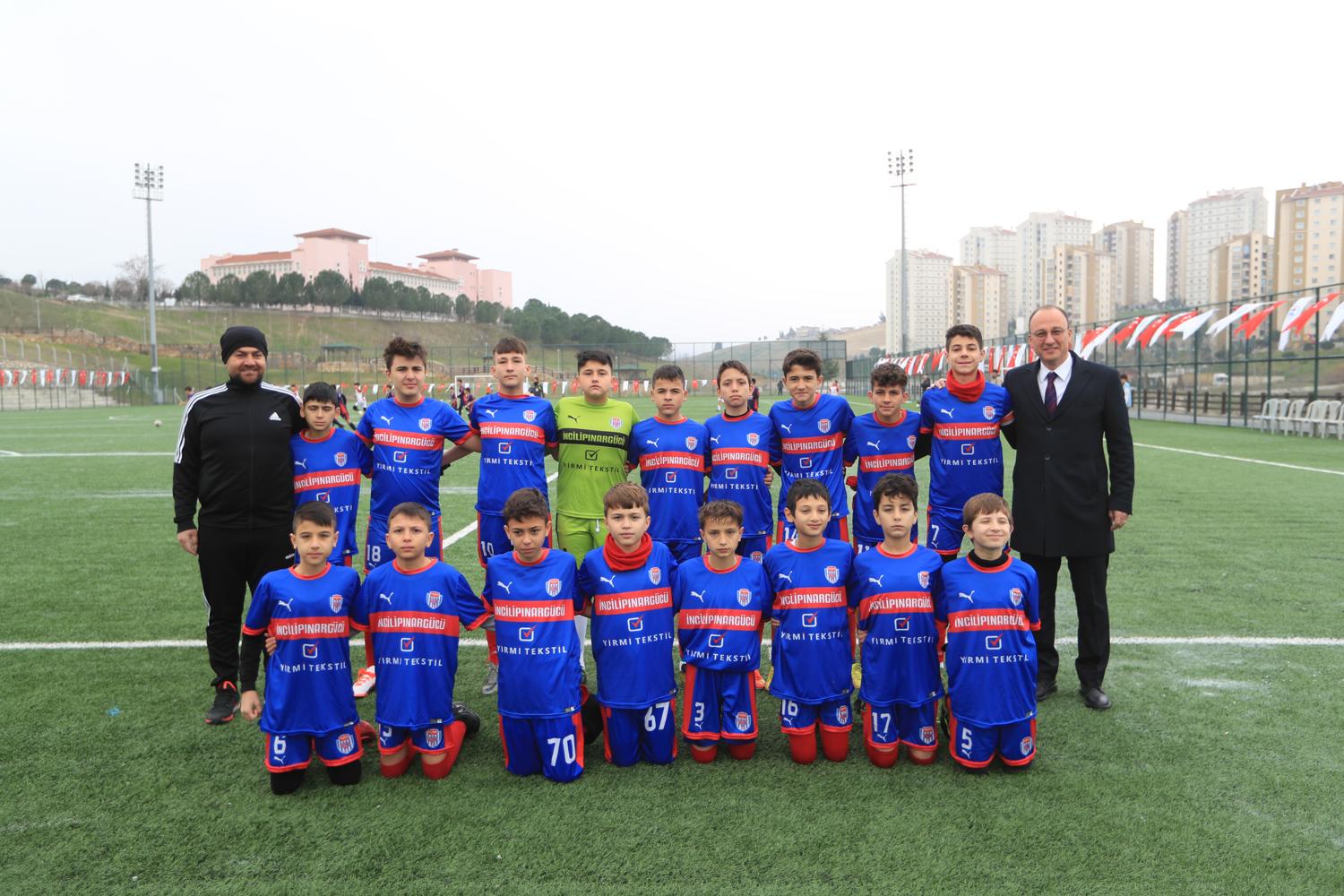 Pamukkale Belediyesi yarıyıl U 13 futbol turnuvası başladı